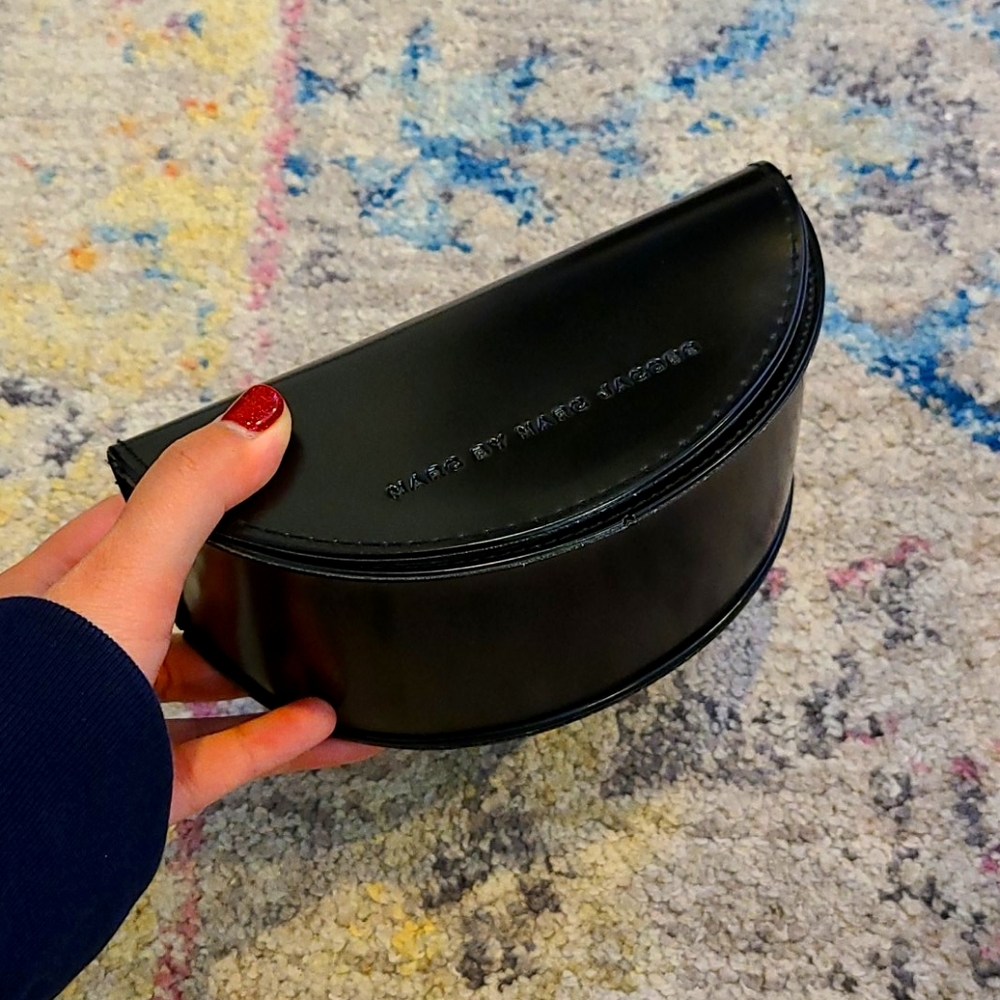 Marc Jacobs leather sunglass case